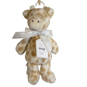 Snug Baby Giraffe Lovey Tan Spotted Animal Toddler Plush Stuffed Animal Toy NWT
